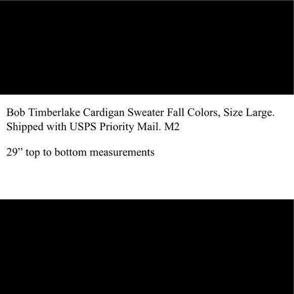 Bob Timberlake sweater size Large - Picture 4 of 9